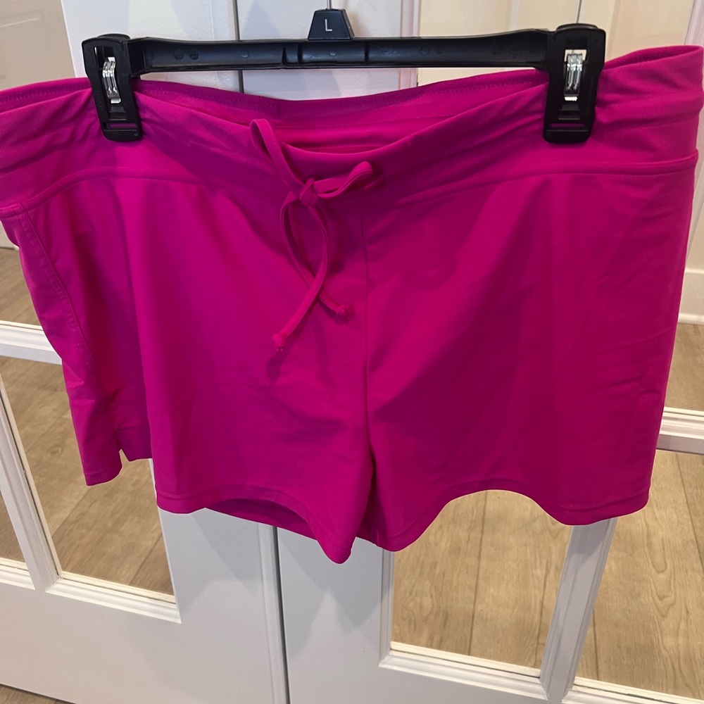 Target Kona Sol Hot Pink Swim/Active Shorts